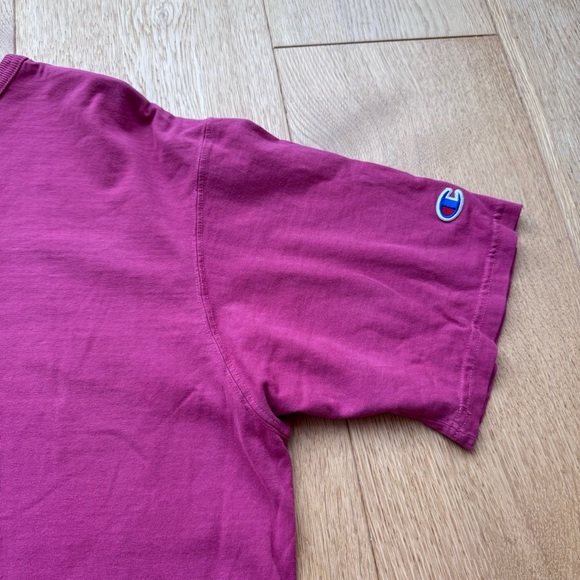 CHAMPION PINK CORAL PINK T-Shirt - L - Picture 7 of 11